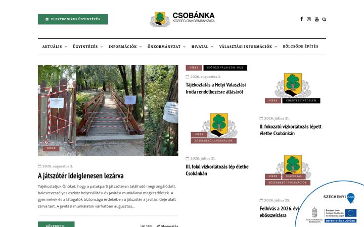 Screenshot ta' csobanka.hu