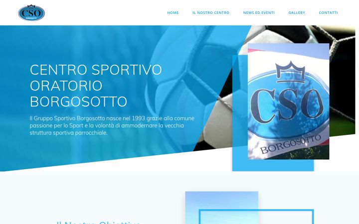 Screenshot of csoborgosotto.it