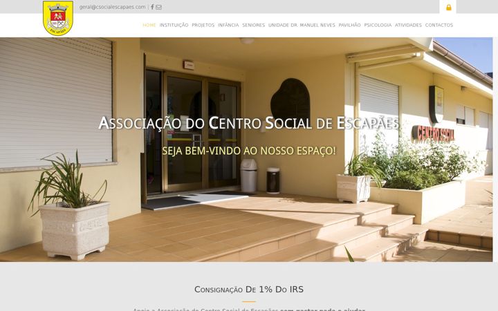 Screenshot of csocialescapaes.com