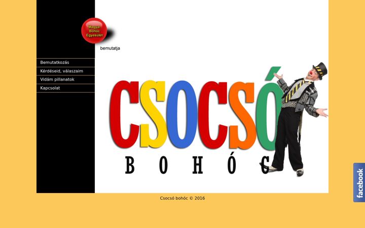 Screenshot ta' csocsobohoc.hu