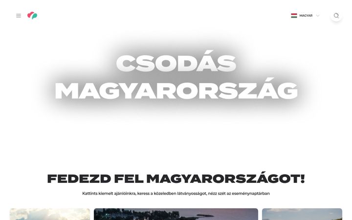 Skærmbillede af csodasmagyarorszag.hu
