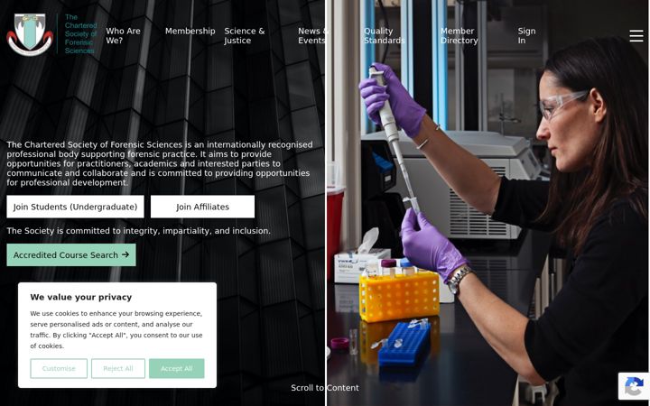 Screenshot of csofs.org