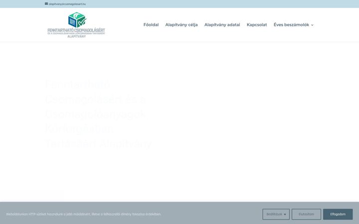 Screenshot of csomagolasert.hu