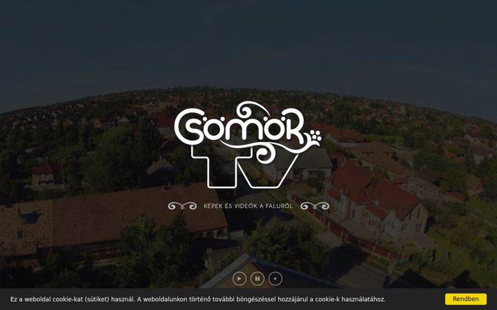 Screenshot of csomortv.hu