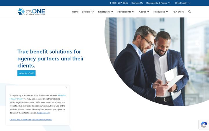 Screenshot of csone.com