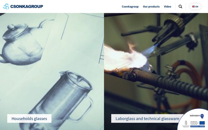 Screenshot of csonkagroup.com