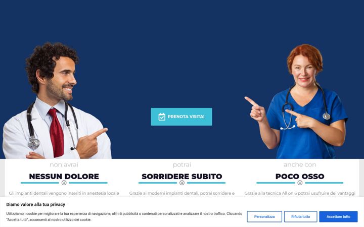 Screenshot of csosanpiotaranto.com