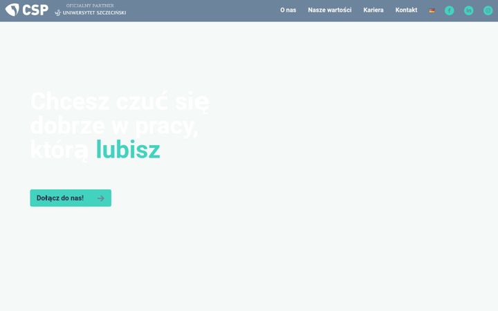 Screenshot of csp.com.pl