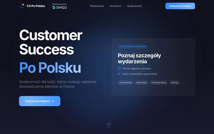 Screenshot of cspopolsku.pl