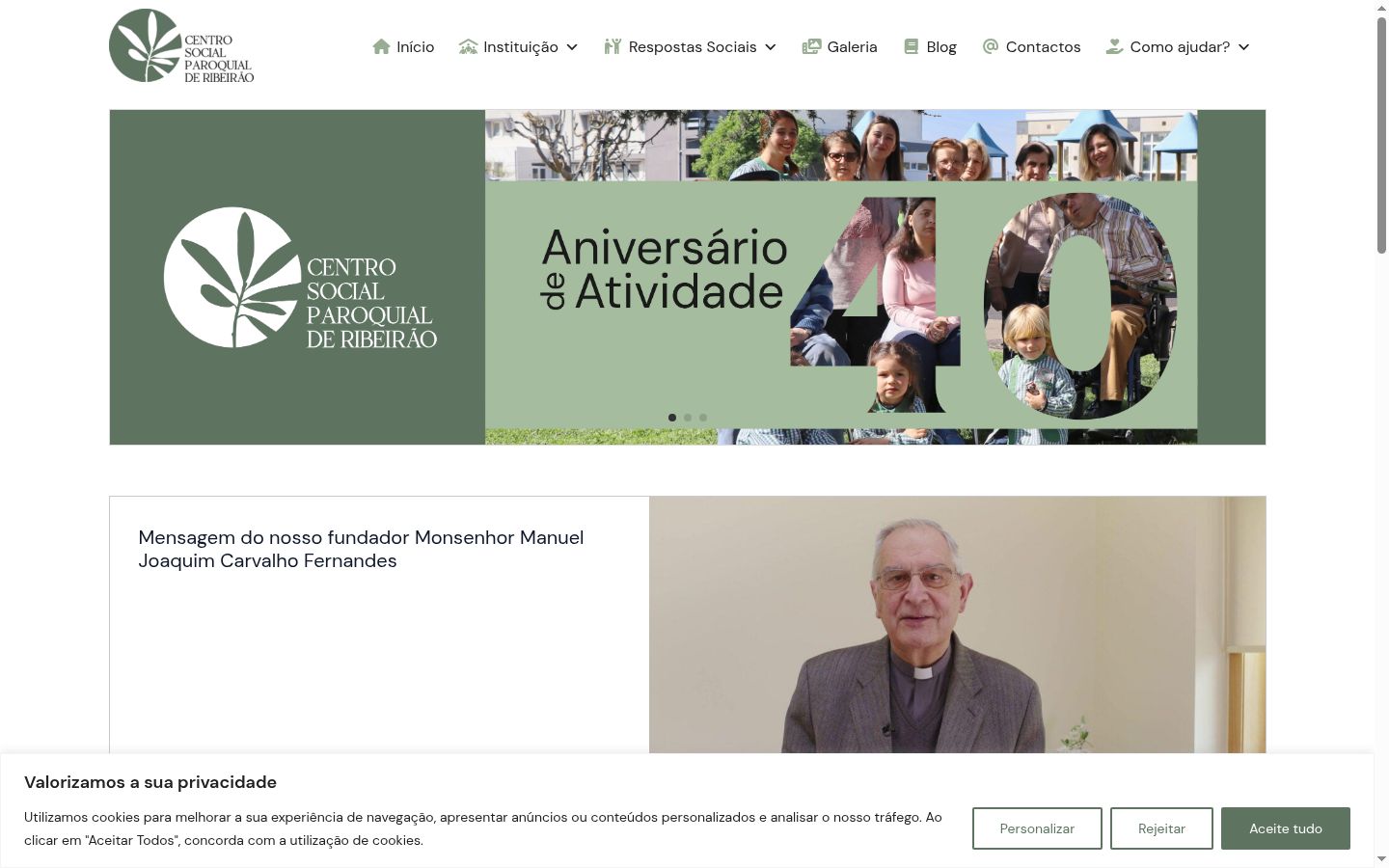 Screenshot van de toestemmingsbanner zoals getoond vóór enige interactie