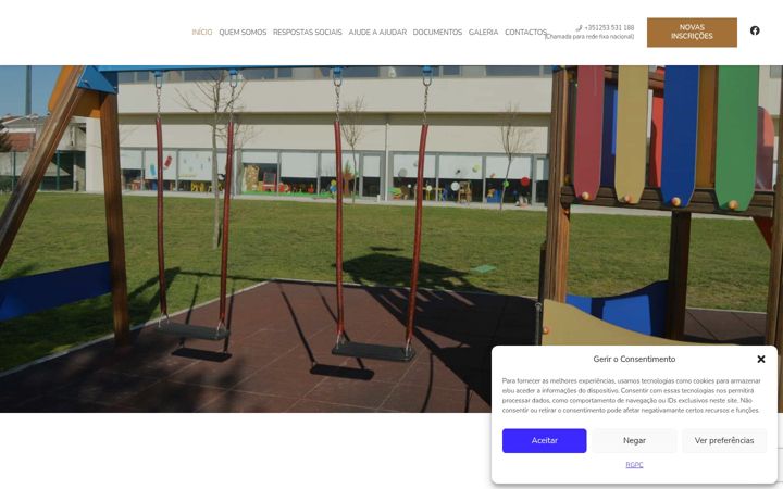 Screenshot of cspronfe.pt