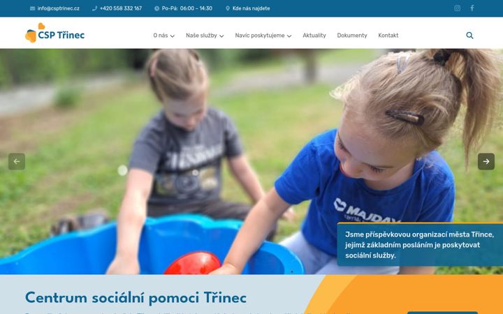 Screenshot του csptrinec.cz