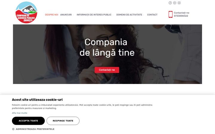 Screenshot of cspz.ro