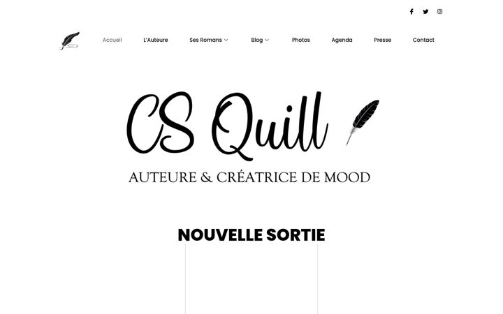 Screenshot of csquill.com