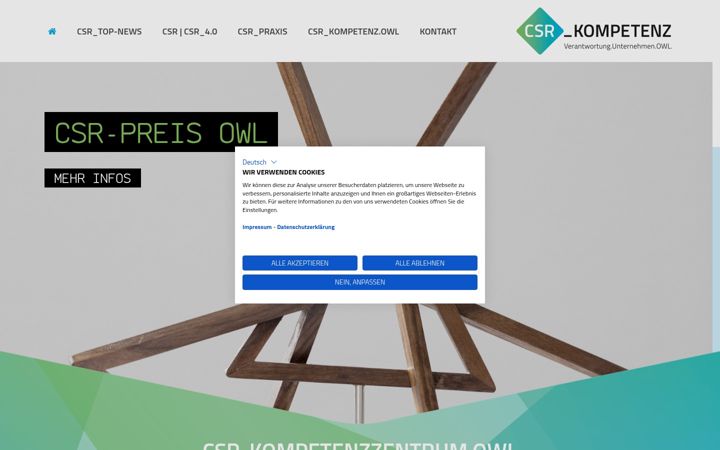 Screenshot of csr-kompetenz.de