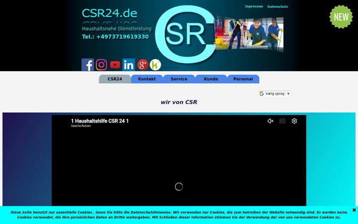 Screenshot of csr24.de