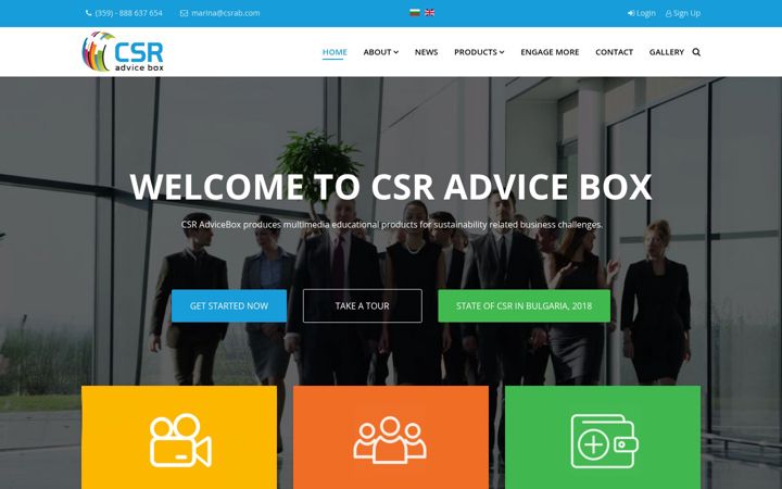 Screenshot of csrab.com