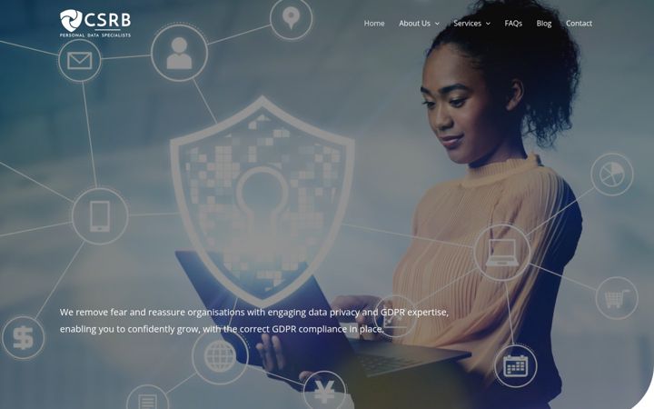 Screenshot of csrb.co.uk