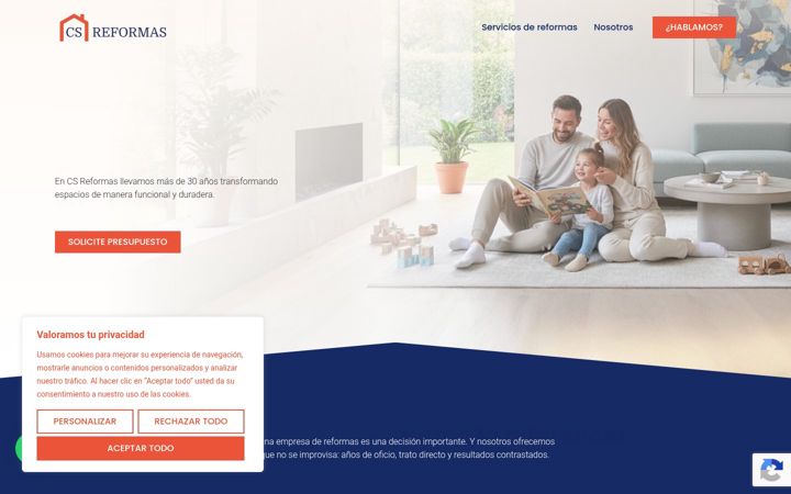 Screenshot of csreformas.es