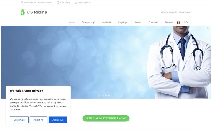 Screenshot of csrezina.md