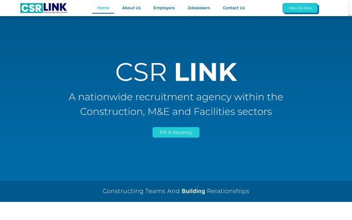 Screenshot of csrlink.co.uk