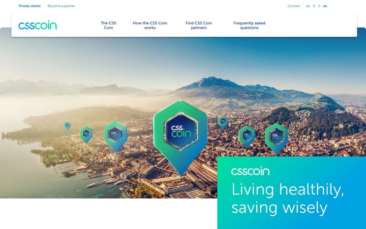 Screenshot of css-coin.ch