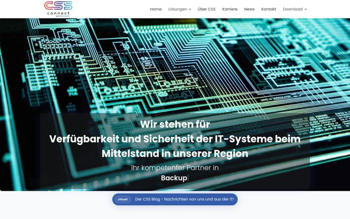 Screenshot of css-connect.de