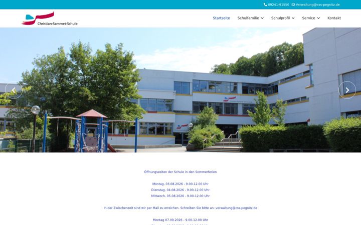 Screenshot of css-pegnitz.de