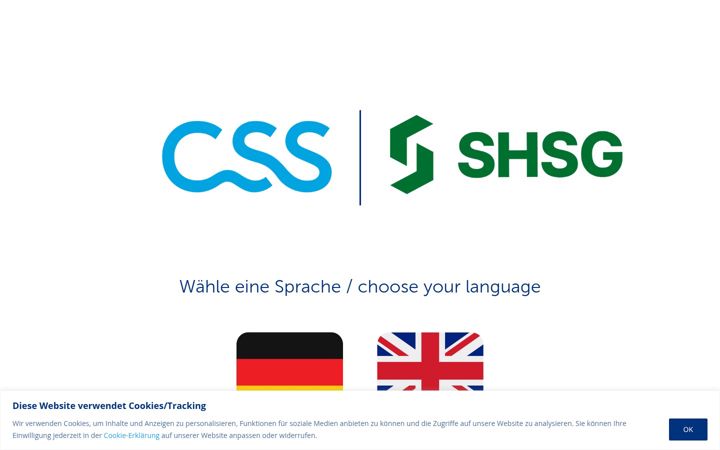 Screenshot of css-shsg.ch