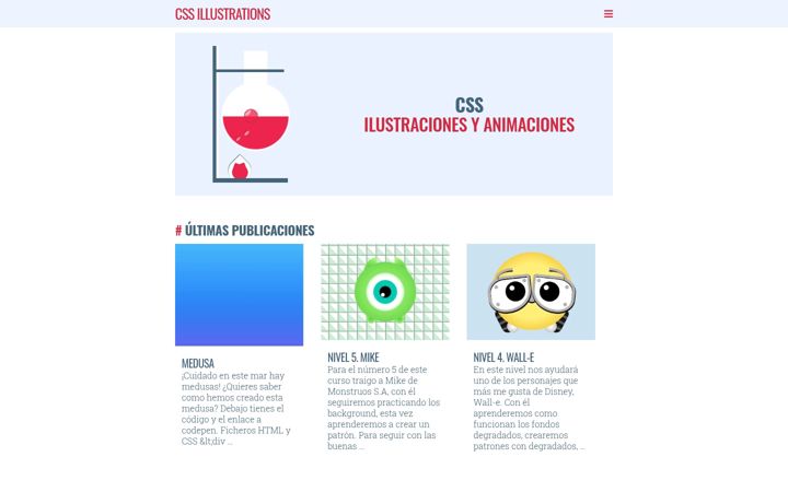 Screenshot of cssillustrations.com