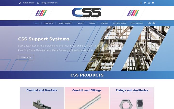 Screenshot of csslimited.com