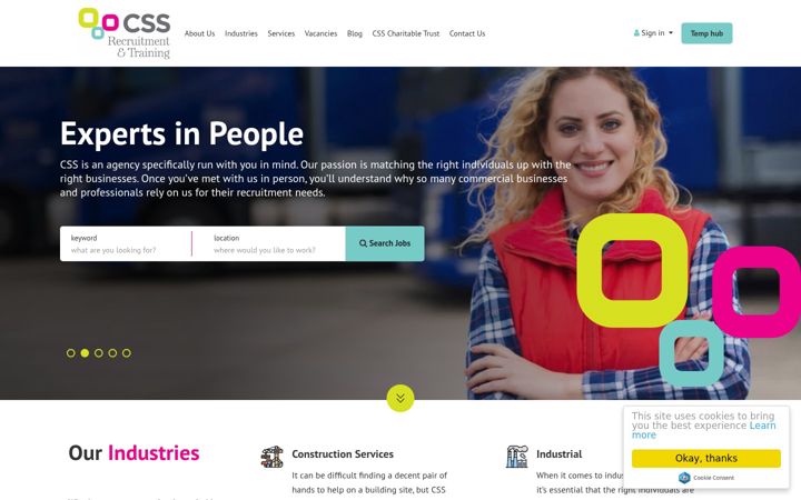 Screenshot of csspeople.co.uk