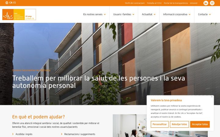 Screenshot of cssv.es