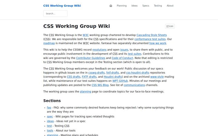 csswg.org