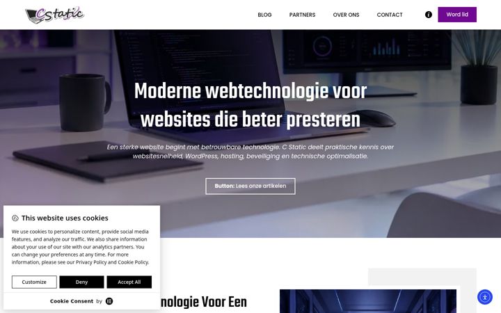 Screenshot di cstatic.nl