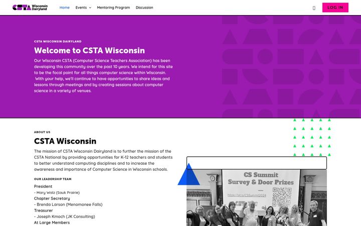 Screenshot of cstawisconsin.org