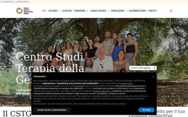 Screenshot of cstg.it