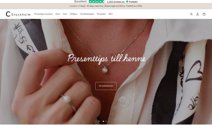 Screenshot of csthlm.com