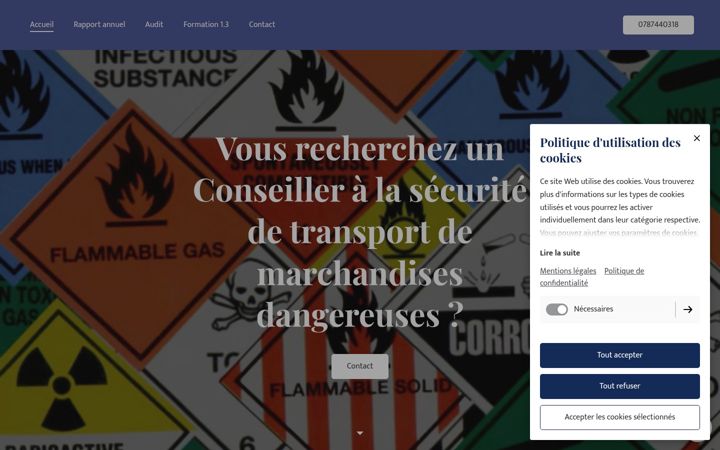 Captura de pantalla de cstmd-france.fr