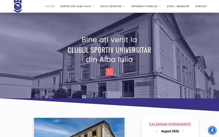 Screenshot of csualbaiulia.ro