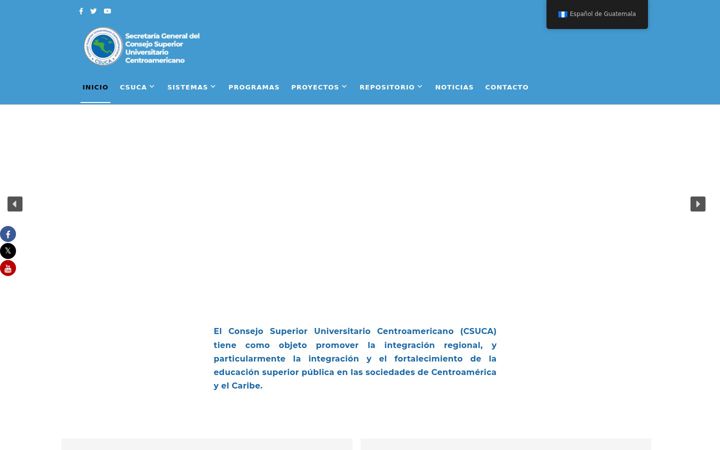 Screenshot di csuca.org