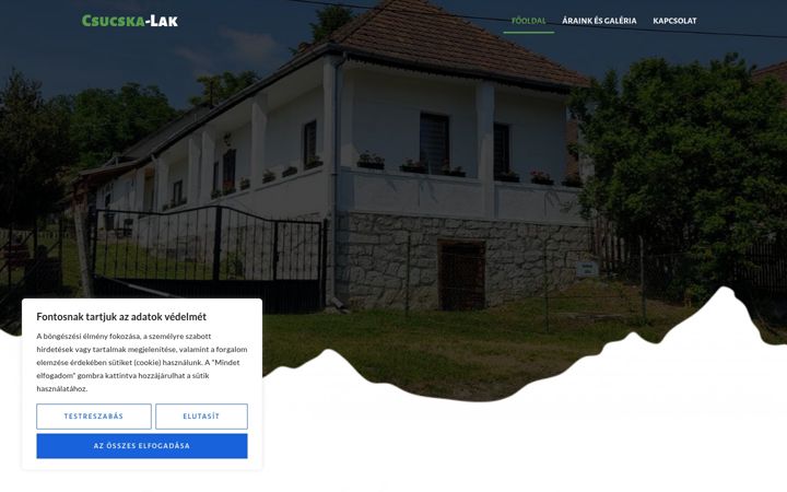 Screenshot di csucskalak.hu