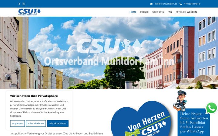 Screenshot of csumuehldorf.de