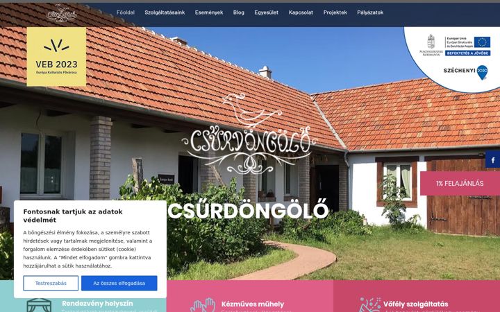 Screenshot of csurdongolo.hu