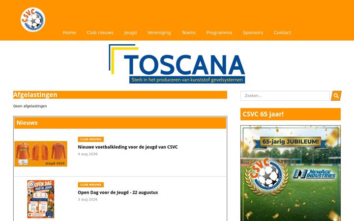 Screenshot of csvc.nl