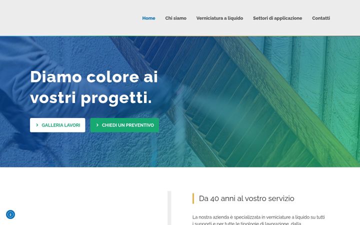 Screenshot ta' csverniciatura.it