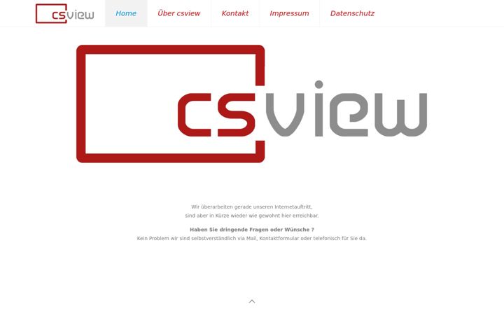 Screenshot of csview.de
