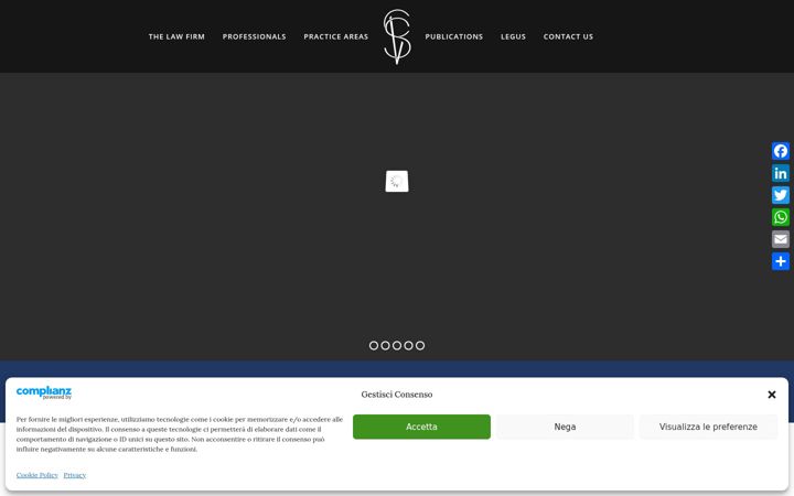 Screenshot of csvlegal.it