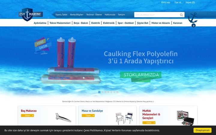 Screenshot of csymarine.com