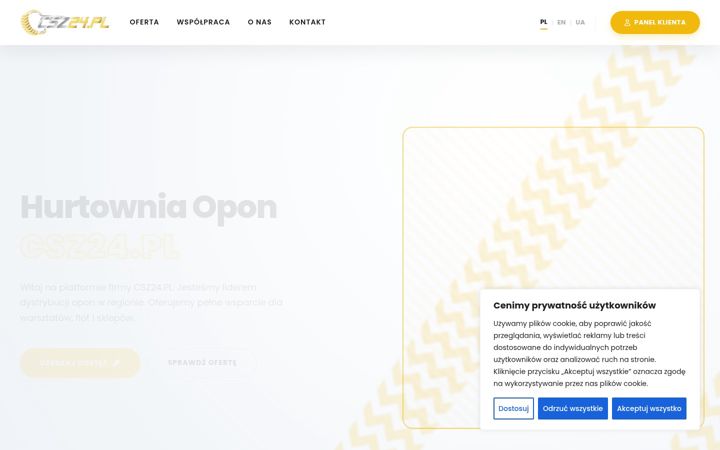 Screenshot of csz24-hurtownia.pl